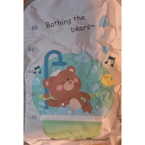 Children’s playmat containing multiple buttons and other stimulation accessories.