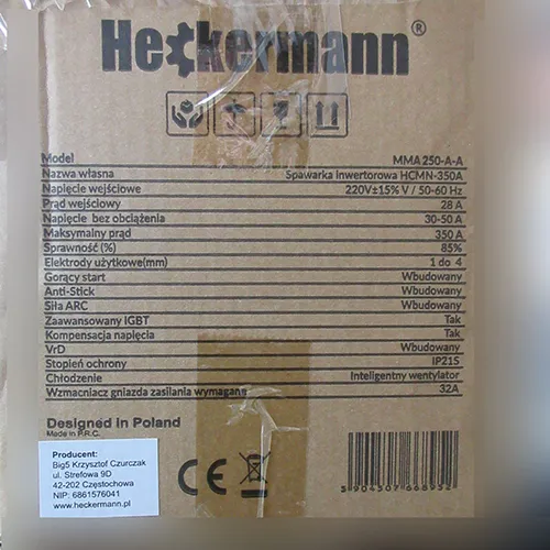 HECKERMANN - Inverter welder