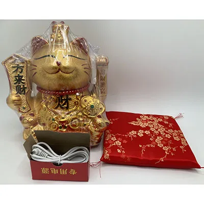 Good Luck - Waving cat