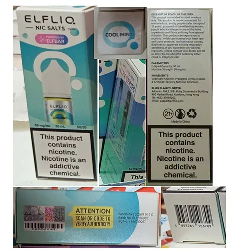 ELFLIQ - Refill for electronic cigarettes