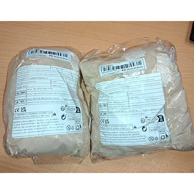 Soft toy in the shape of a rabbit. Product sold online, in particular via Shein (product identifier: sl25070305599960557).