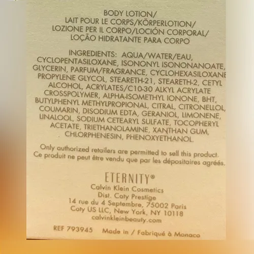 Calvin Klein - Body lotion