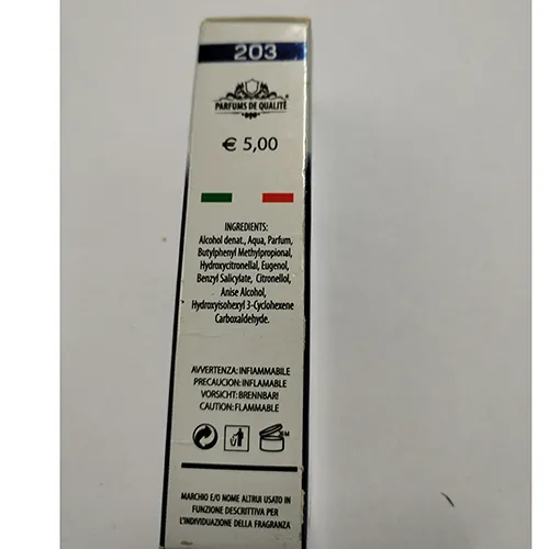 PARFUMS DE QUALITE' - Eau de toilette