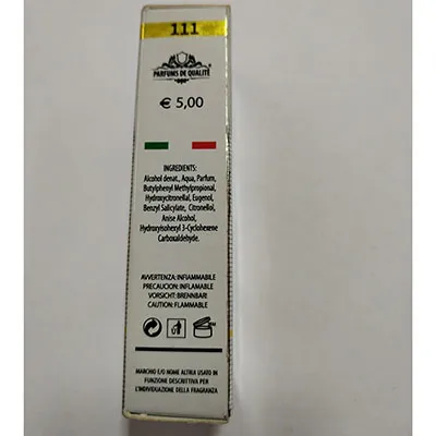 PARFUMS DE QUALITE' - Eau de toilette