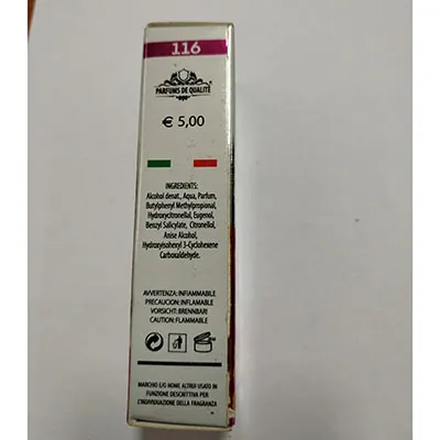 PARFUMS DE QUALITE' - Eau de toilette