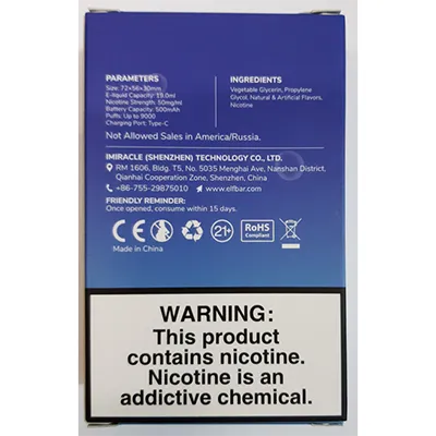Elfbar - Disposable electronic cigarette