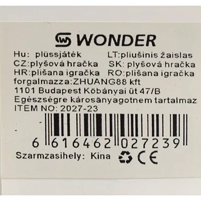 WONDER - Soft toy