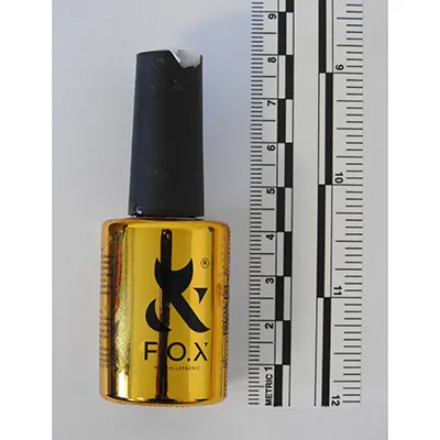Nail repair gel polish, 14 ml bottle.