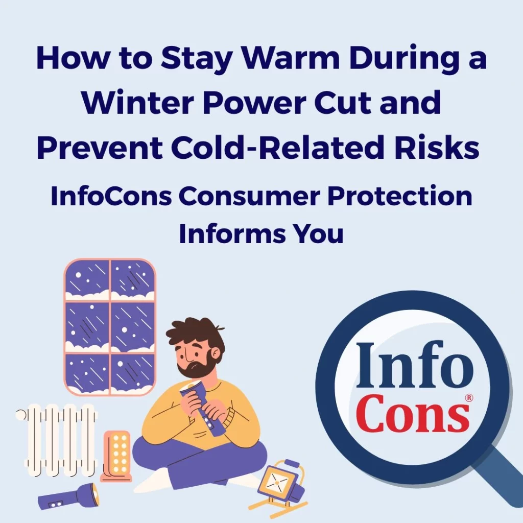 How to Stay Warm During a Winter Power Cut and Prevent Cold-Related Risks – InfoCons Consumer Protection Informs You