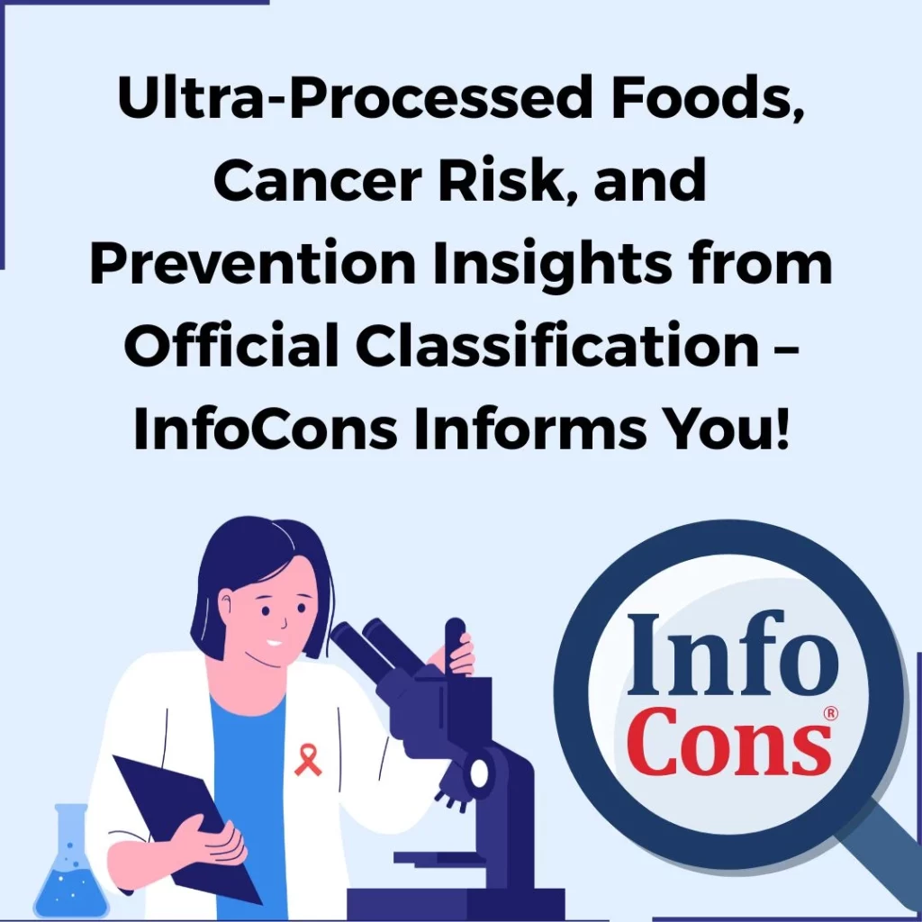 Ultra-Processed Foods , Cancer Risk, and Prevention Insights from Official Classification – InfoCons Consumer Protection Informs You !