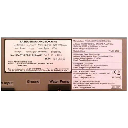 Omtech - Laser engraving machine