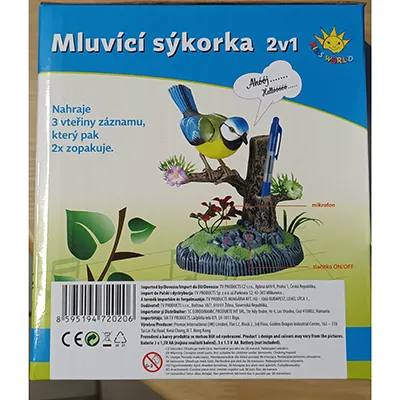 Kids World - Talking bird toy