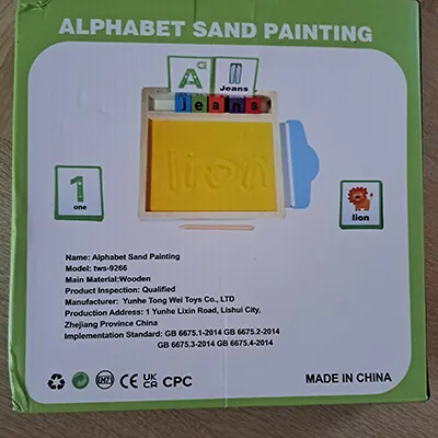 Lion - Sand activity toy