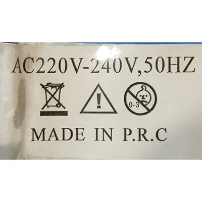 String-shaped decorative lighting chain with an 8-function flashing unit. Technical data: 220-240 V, 50Hz 60Hz, 11 W, Class 0.