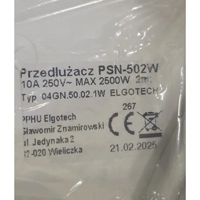 ELGOTECH - Extension lead