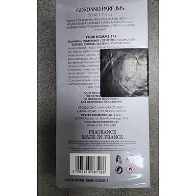GORDANO PARFUMS - Eau de toilette