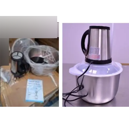 A multi-functional food blender or processor with attached wall plug.5 litre capacity.