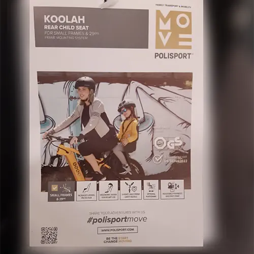 Polisport - Children’s bicycle seat