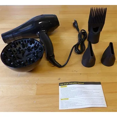 Hair dryer. Product sold online, in particular via Shein (unique product identifier: sv25060453325890593).