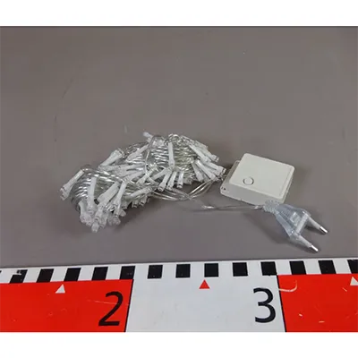 Decorative lighting chain. Product sold online, in particular via Shein.