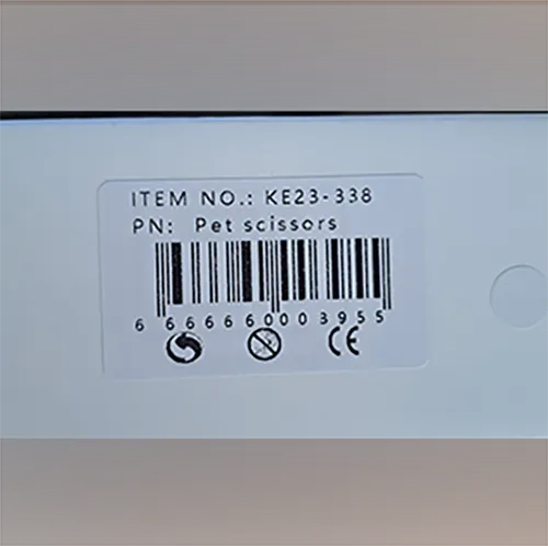 Hair trimmer, intended for pets, containing a built-in Li-ion battery,