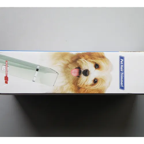 Hair trimmer, intended for pets, containing a built-in Li-ion battery,