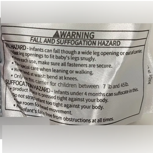 Guangzhou Beiyou - Baby carrier