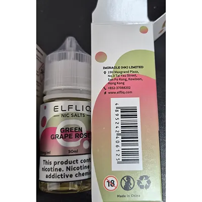 ELFLIQ - Electronic cigarette cartridge