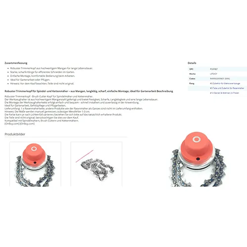 LIFEASY - Attachment for brush cutter