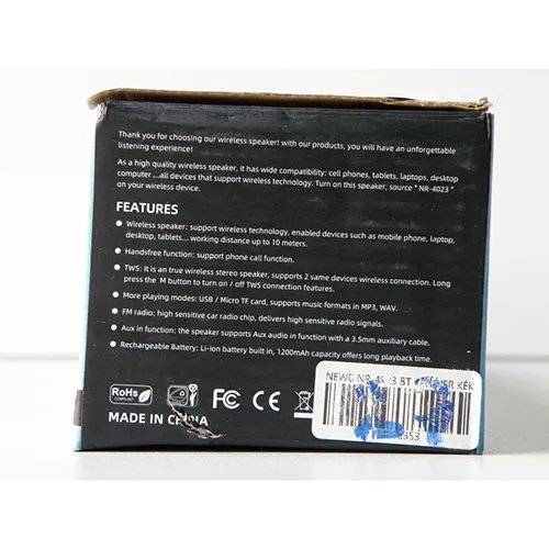 NewRixing - Wireless speaker