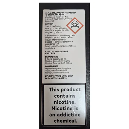 ELFLIQ - Electronic cigarette cartridge