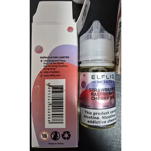 ELFLIQ - Electronic cigarette cartridge