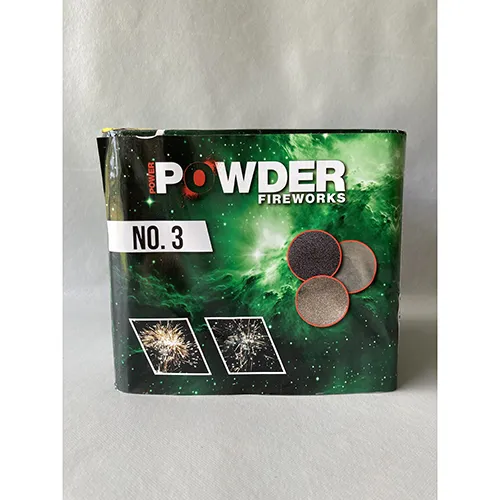 Combination of shot tubes and fountain with 36 shots.