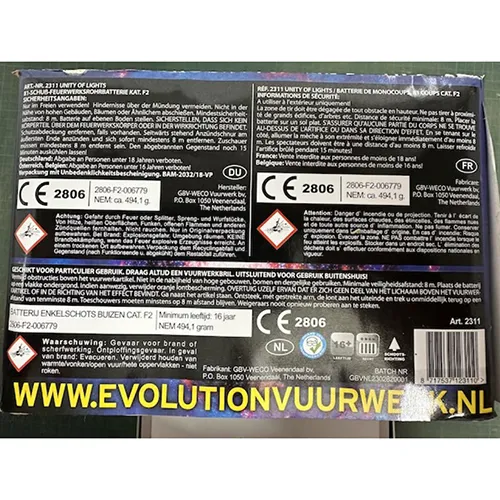 GBV-Weco Vuurwerk B.V. - Fireworks