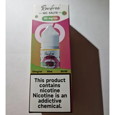 Runfree, NIC SALTS - Electronic cigarette cartridge
