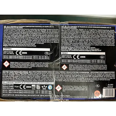 GBV-Weco Vuurwerk B.V. - Fireworks