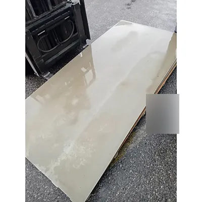 Cement particle board, 2600x1200x10 mm.