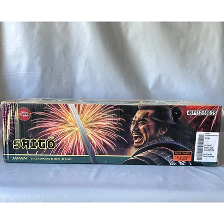 Compound firework with 139 shots.