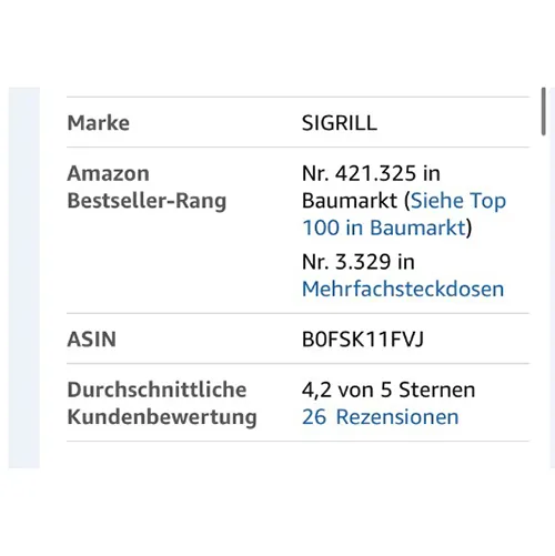 SIGRILL - USB power adaptor
