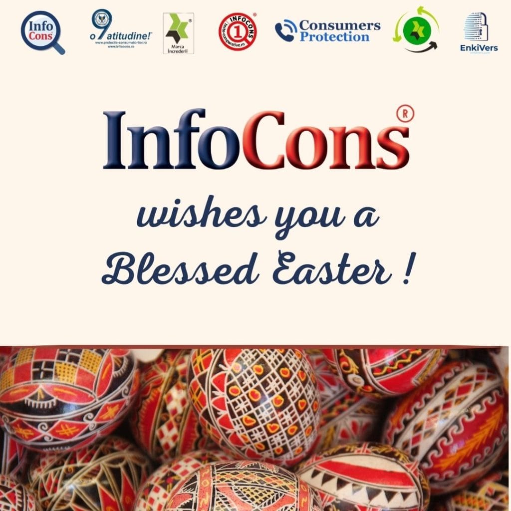 InfoCons Consumers Protection wishes you a Blessed Easter !