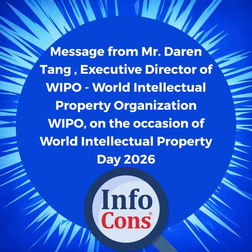 Message from Mr. Daren Tang , Executive Director of WIPO - World Intellectual Property Organization WIPO / Organisation mondiale de la propriété intellectuelle OMPI , on the occasion of World Intellectual Property Day 2026