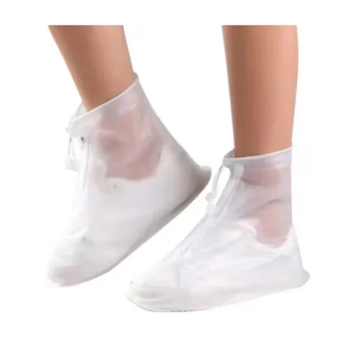 PVC covers for shoes. Product sold online, in particular via elkjop.no.