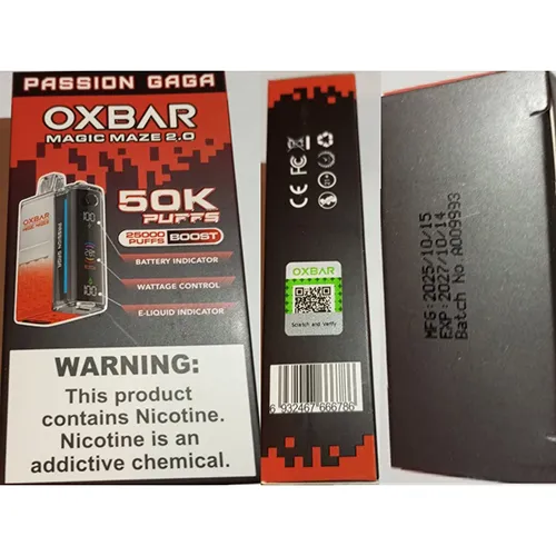 OXBAR - Disposable electronic cigarette