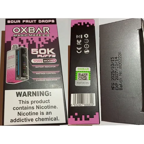 OXBAR - Disposable electronic cigarette