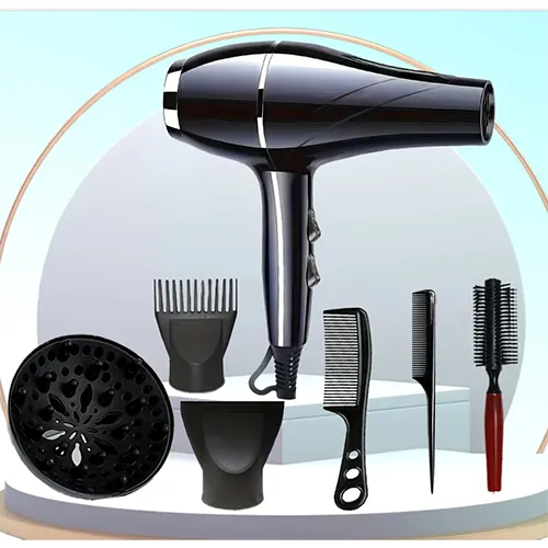 Hairdryer. Product sold online, in particular via TEMU (Product Identification: 601100970889313).