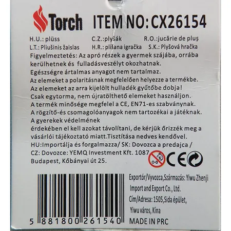 Torch - Soft toy
