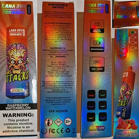 LANA JOY TORNADO - Disposable electronic cigarette
