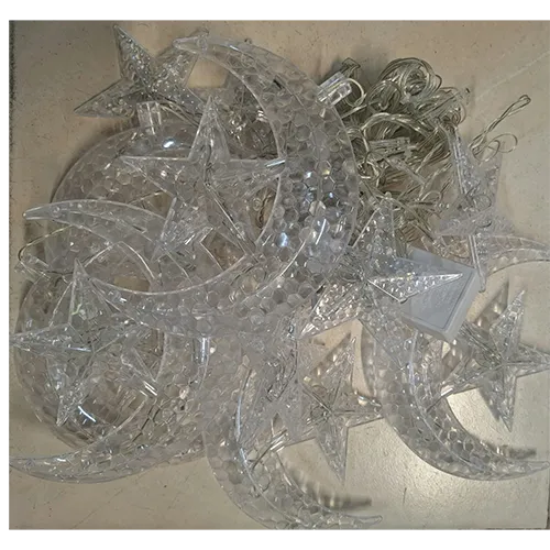 Lighting chain intended for interconnection, containing non-replaceable LED light sources, with a device for changing lighting modes.