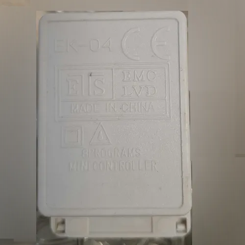 Lighting chain intended for interconnection, containing non-replaceable LED light sources, with a device for changing lighting modes.