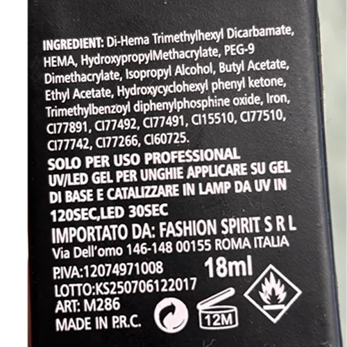 Tertio - Gel nail polish